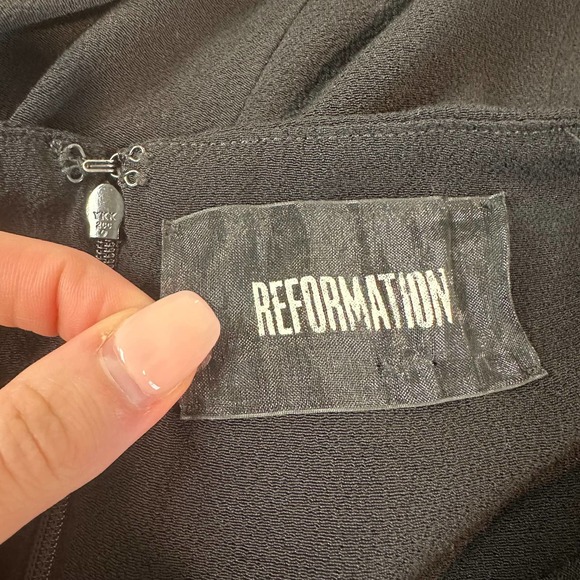 REFORMATION Gardner Off The Shoulder Maxi Dress Sweetheart Long Formal Gown - Picture 14 of 16